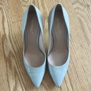 Gianvito Rossi eggshell pumps size 7.5